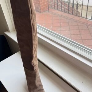 Zara Brown Heeled Boots